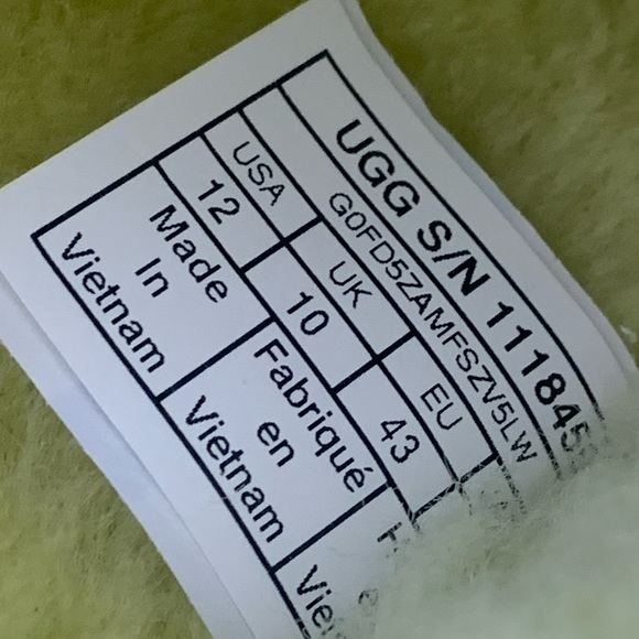 NWT Woman’s UGG’s Fluff Yeah Poppy Slides/Sandel’s Sz 12 - Picture 7 of 10